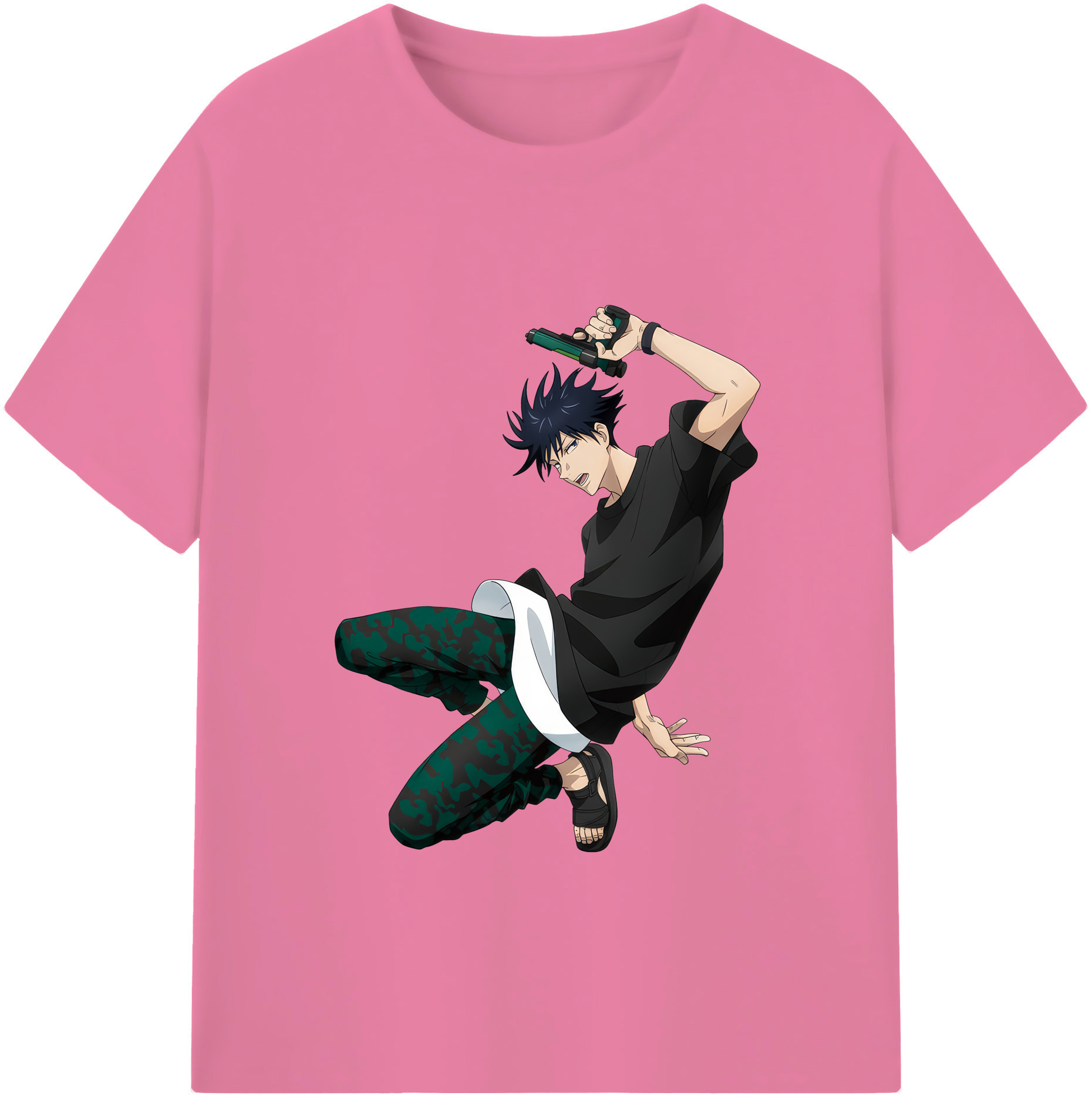 （画像用） 呪術廻戦 Jujutsu Kaisen 綿100％半袖Tシャツ（フロントプリント）
